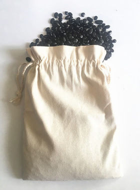 火山能量砭石按摩加热发热石头水晶黑曜石理疗包SPA肩颈热敷布袋