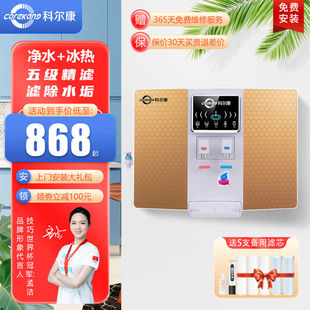 COREKANG 科尔康 科尔康净水器家用直饮加热一体机RO反渗透过滤
