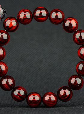 檀境火焰纹印度小叶紫檀手串12mm男女款手链高油密老料檀香紫檀文