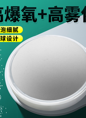 鱼缸气泡石纳米气盘静音增氧泵超白气压气石氧气泵雾化细化器