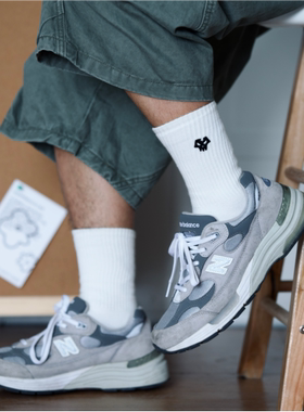 New Balance NB 992 灰色男女复古百搭减震耐磨低帮跑步鞋U992GY