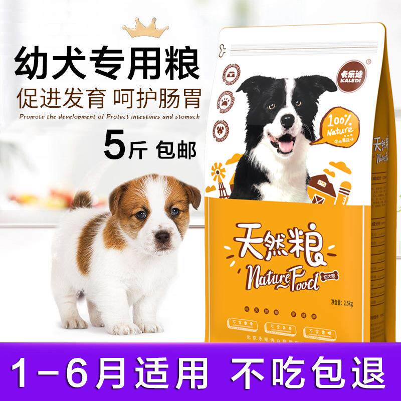 刚满月的小奶狗狗粮食1一2个月离乳期专用泰迪幼犬崽田园犬通用型