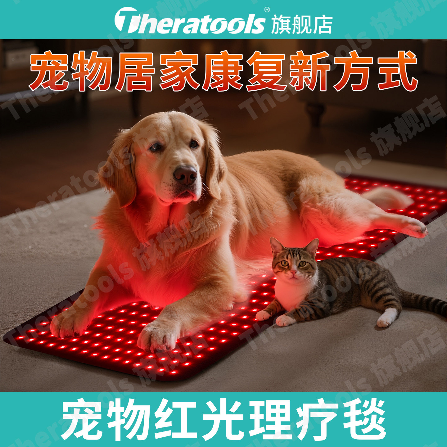 宠物红外线光疗热狗用敷垫红光理疗毯LED烤红灯大小型犬猫助恢复,个人护理/保健/按摩器材,保健护具(护腰/膝/腿/颈),淘宝优惠券,粉丝福利购,淘宝优惠卷