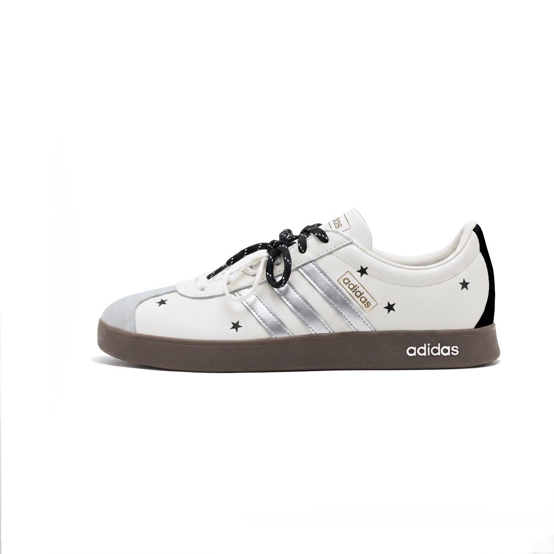 定制球鞋adidasVLCourt2.0星点点可爱出游春夏甜妹低帮板鞋女鞋