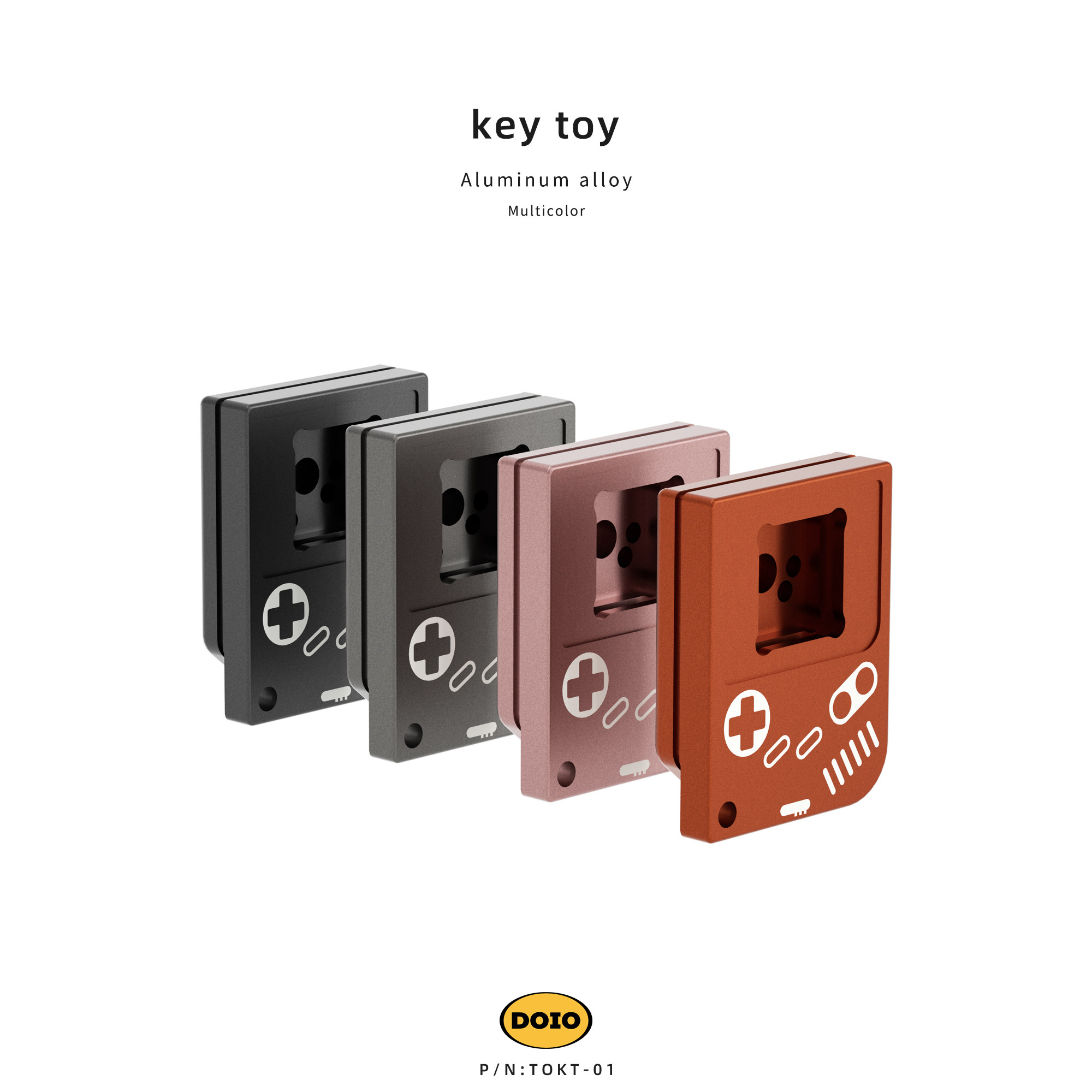 doio key toy 多色铝合金试轴器 机械键盘轴体体验器 tokt-01