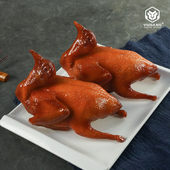 仿真烤乳鸽模型假碳烤鸽子碳烤乳鸽仿真菜品食物烧腊模具样品