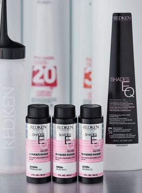 美国Redken列德肯Shades EQ toner专业酸性染发剂自己染头发染膏