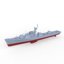 SSMODEL SSC350626/S  1/350 军事模型 苏联159型SKR-1号护卫舰