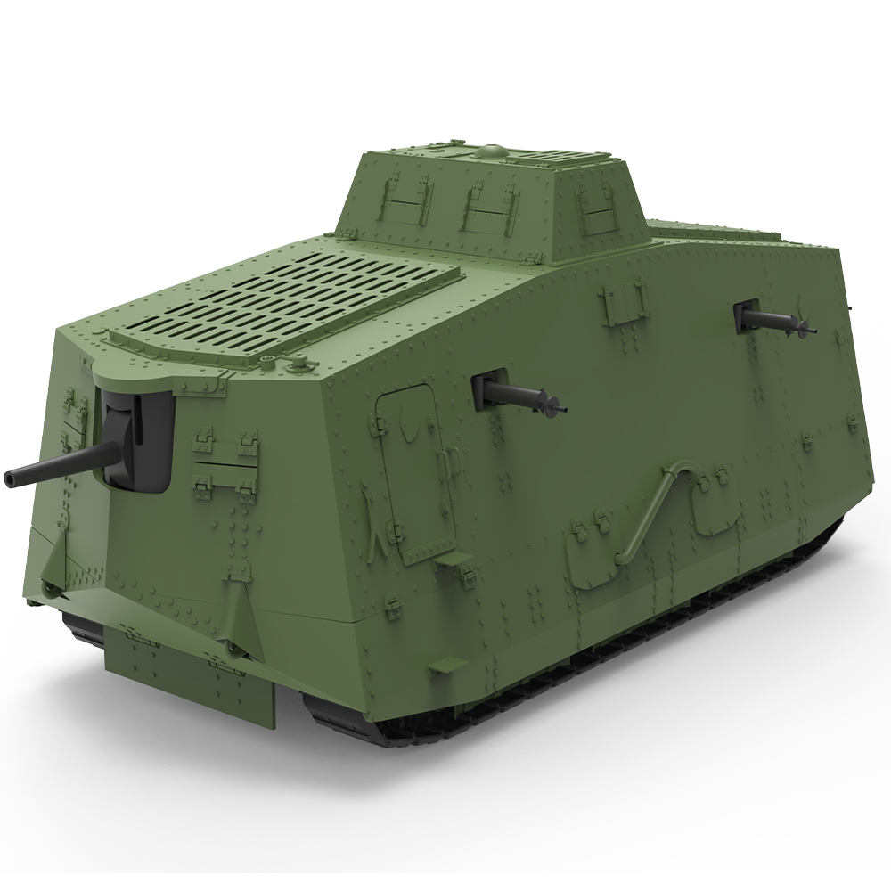 SS48630 1/48 军事模型 德国 中型坦克 A7V-突击装甲机动车