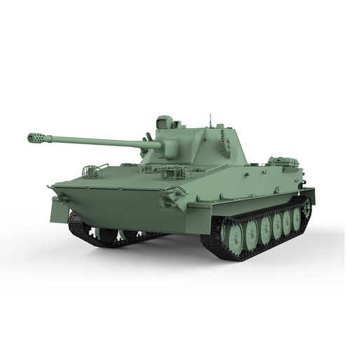 SS200588 1/200  军事模型 苏联 PT-76-57 轻型坦克 V2.0
