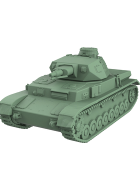 SS350942 1/350 军事模型 德国四号坦克C型中型坦克 V2.0 4pcs