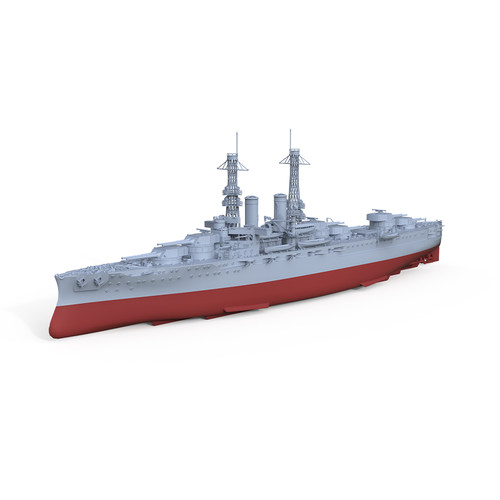 SSC1000524/S 1/1000  美国 BB-33 阿肯色号 怀俄明级战列舰