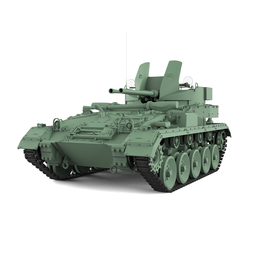 SS35517 1/35军事模型美国 双40mm 火炮运载车 M19A1自行防空火炮
