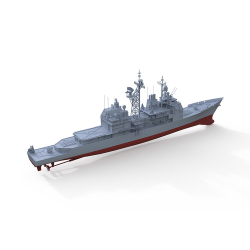SSC1000574/S 1/1000 军事模型 美国 蒙特利 号导弹巡洋舰