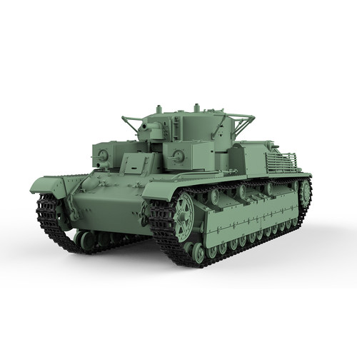 MRY-SFW SS35582 1/35 军事模型 苏联 T-28 1934 中型坦克