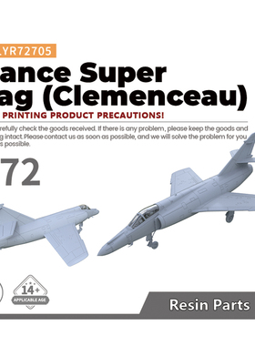 老姚手工坊 LYR72705 1/72 军事模型 法国 超级军旗（克莱蒙梭）