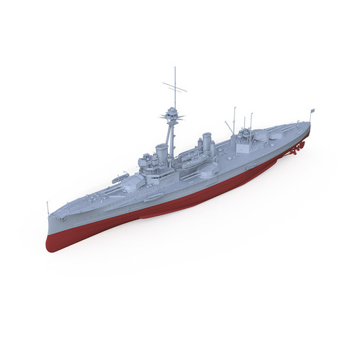 MRY-SFW SSC1000528/S 1/1000 军事模型 英国 巨像级战列舰 1918