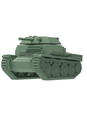 SS350726 1/350 军事模型 德国 38（t) 侦察坦克 V2.0 4pcs