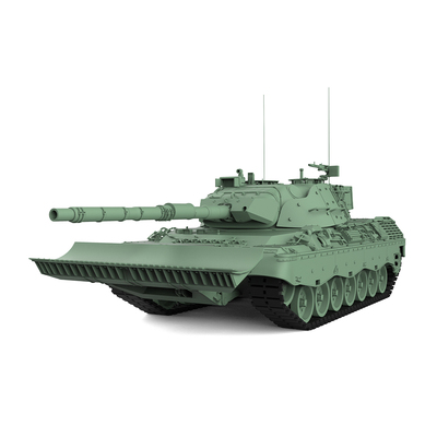 MRY-SFW SS35701 1/35 军事模型 德国 豹1A5 中型坦克加推土铲