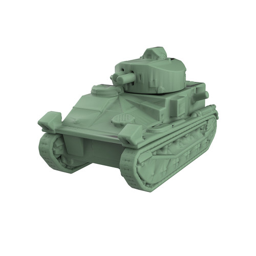 SS350578 1/350 军事模型 英国 维克斯 MKII 中型坦克 V2.0 4pcs