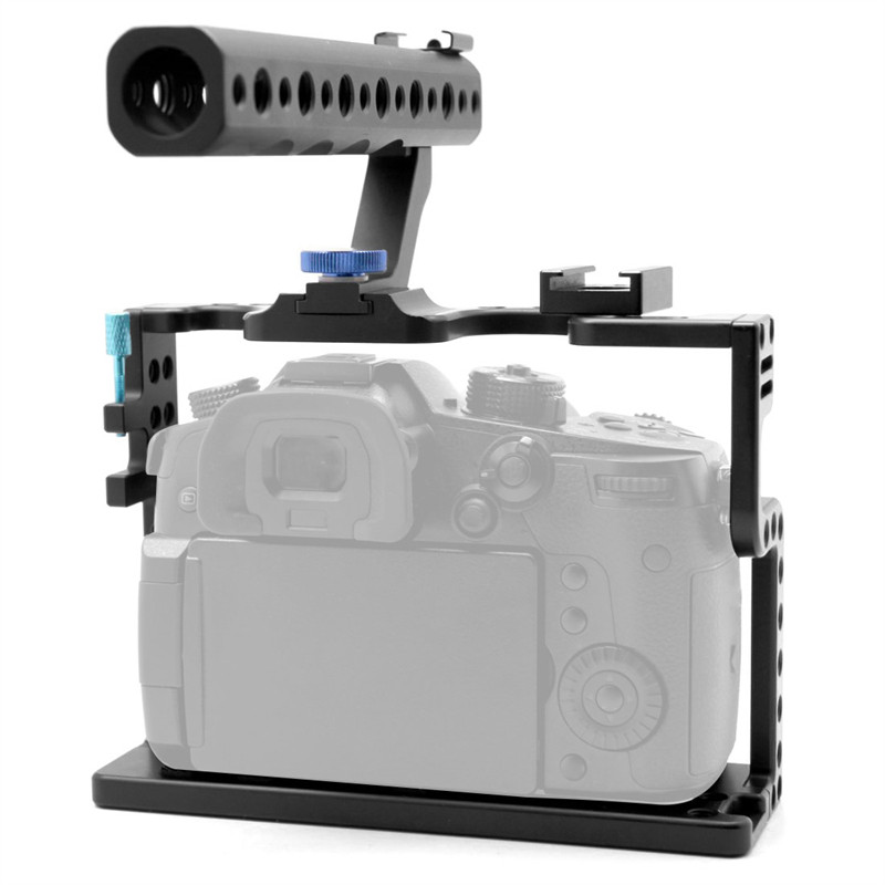 馨特 适用松下GH3/GH4/GH5金属兔笼保护壳拓展边框摄影提手套件