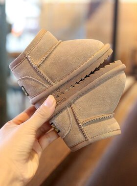 netx inss婴儿雪地靴2025冬季新款加绒女童软底学步鞋男宝宝棉鞋