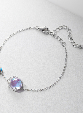 花芽原创普罗旺斯纯银手链