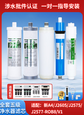 芯园滤芯适用安吉尔新A4净水器滤芯J2605-ROB8 /J2575/J2577DOW