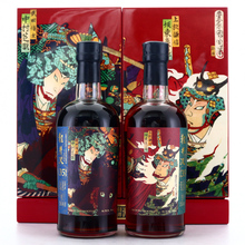 轻井泽35年川中岛之战全景图锦盒全球限量版 Karuizawa 700ml 2瓶装