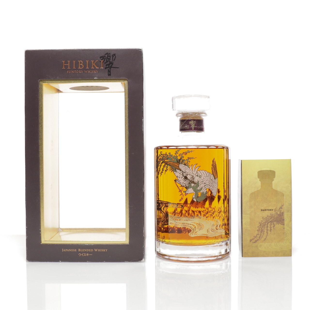 hibiki 三得利响17年凤凰花鸟系列日本限量调和威士忌礼盒装700ml