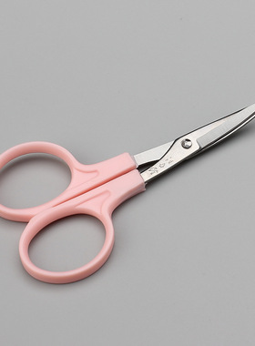 弯头小剪刀diy手工戳戳绣十字绣家用不锈钢剪刀手工线头剪毛线剪