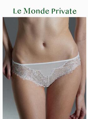 「感官Sensuality系列」网纱蕾丝透气全棉底档三角裤