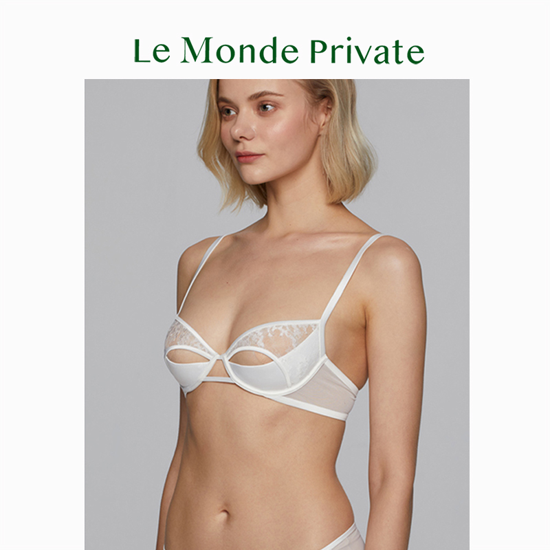 钛合金记忆钢圈蕾丝内衣女