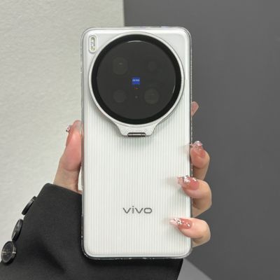 高清透明镜头支架手机壳