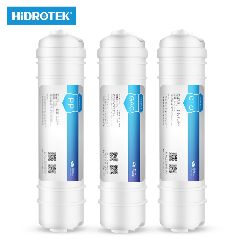 灏钻11寸快接净水器滤芯套餐28通用一体滤芯PP棉活性炭后置滤芯