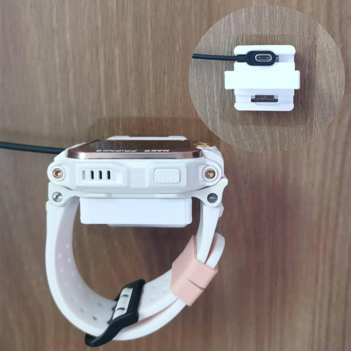 适用于小天才儿童电话手表Z6pro/Z7/Z8/Z9/Z10/Z11充电支架挂墙架