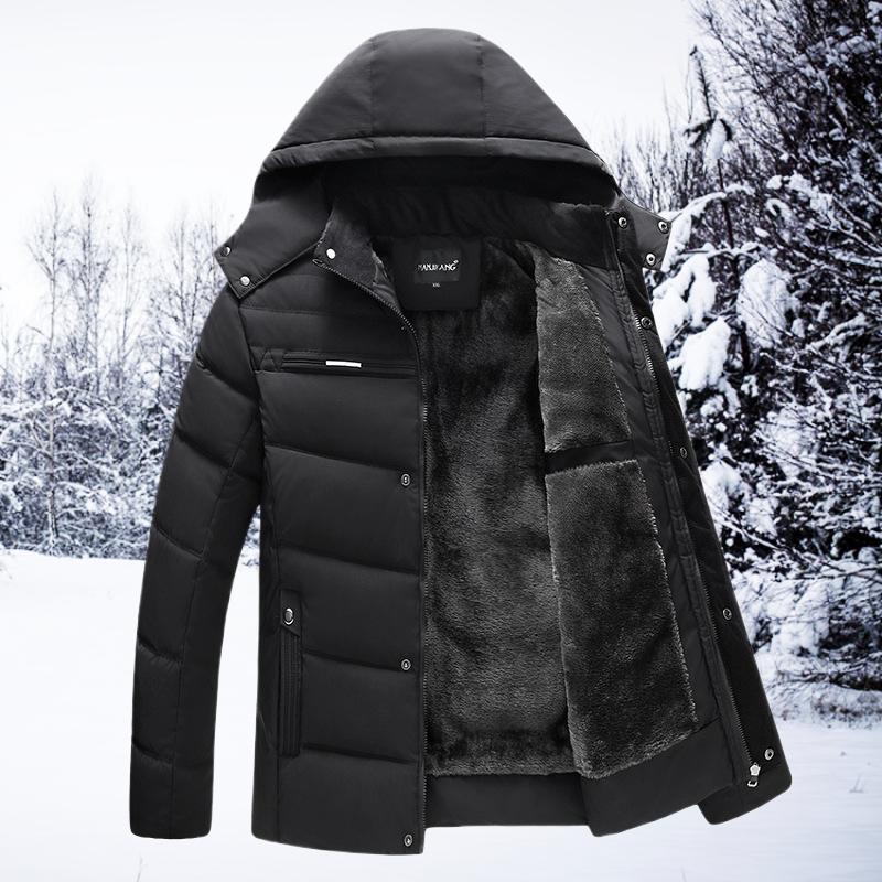 中老年人男装棉袄冬季外套服加厚