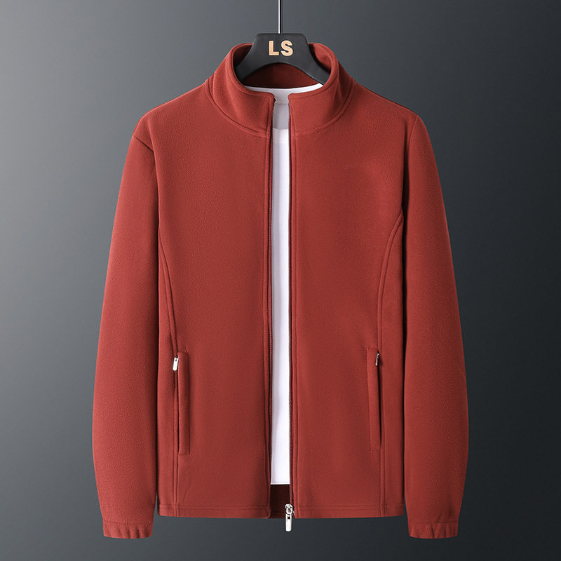 秋冬奥粒绒新款情侣时尚潮流夹克卫衣上衣外套