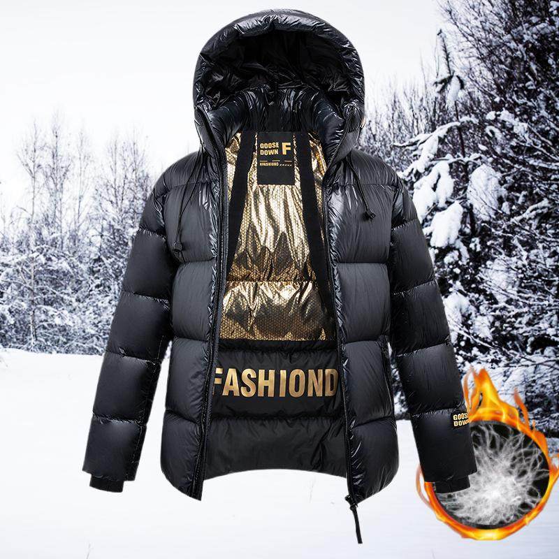 厚直播零下爆款短款极寒800蓬鹅绒羽绒服男绒量充冬季超高