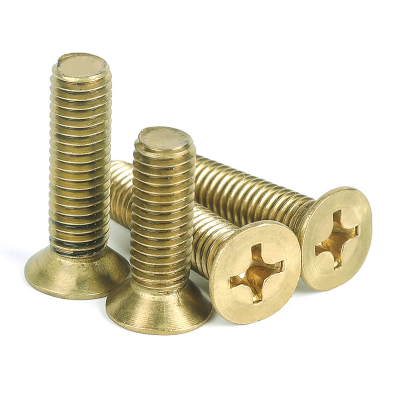 十字沉头铜螺丝大全加长螺钉平头小螺栓m2m3m4m5m6m8x30x40x55x60