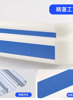 医院走廊扶手养老院防撞扶手PVC卫生院铝合金140病房过道楼梯拉手