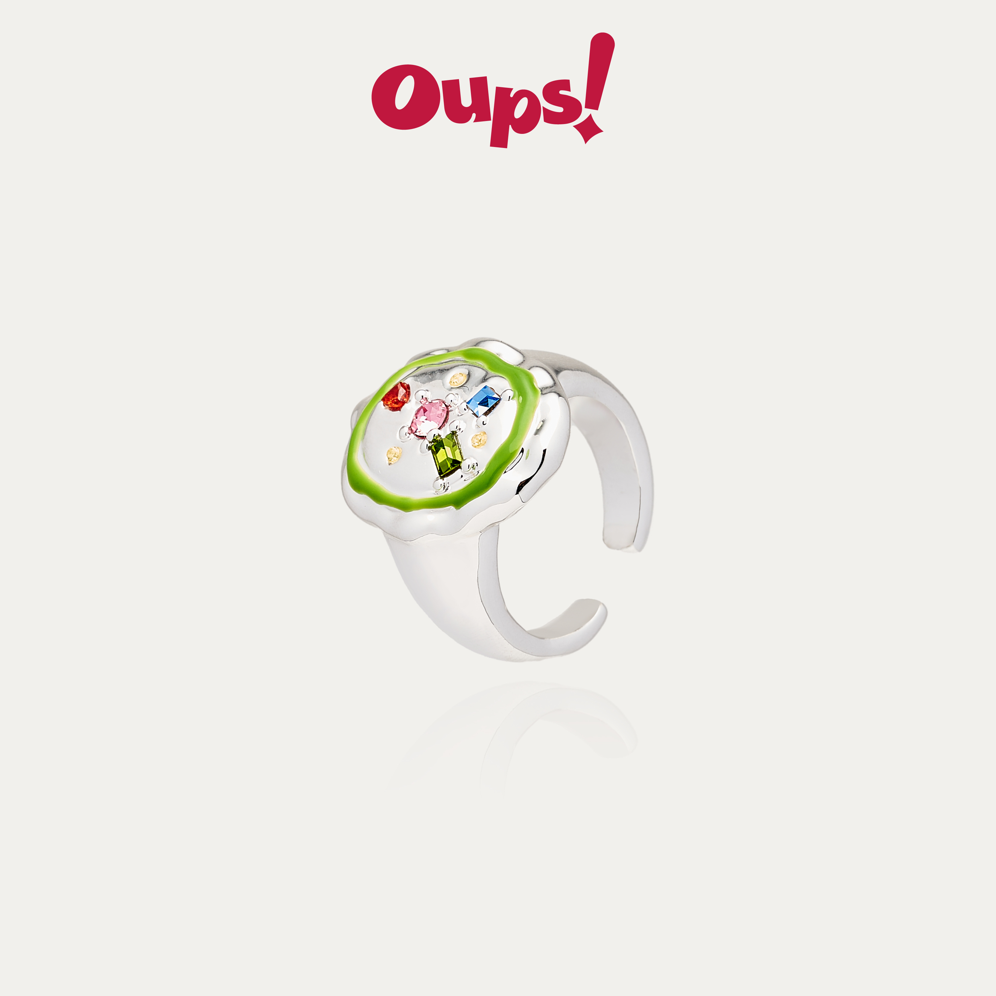 Oups！孟菲斯系列灵光碎片戒指