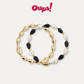 阿弗洛狄忒项链黑白金手链两用 新年礼物 Oups赵昭仪吴千语同款