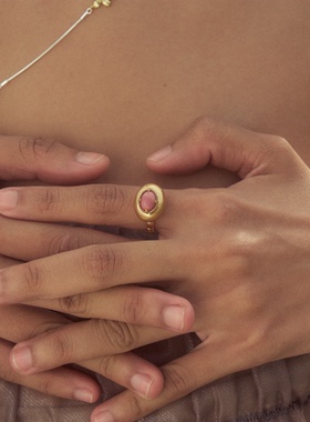 OUPS!塔希提之眼戒指小众复古