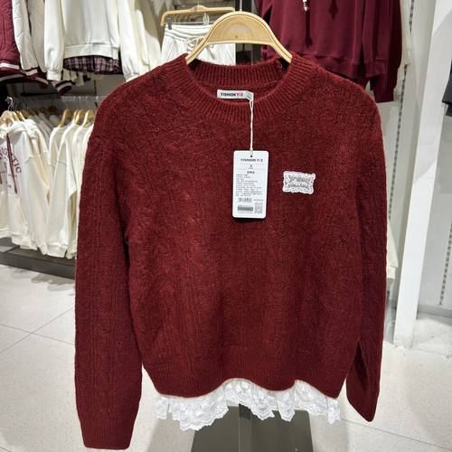 以纯正品女装套头毛衫R254243004