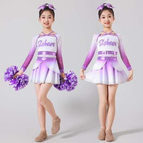 儿童啦啦队演出服运动会服装