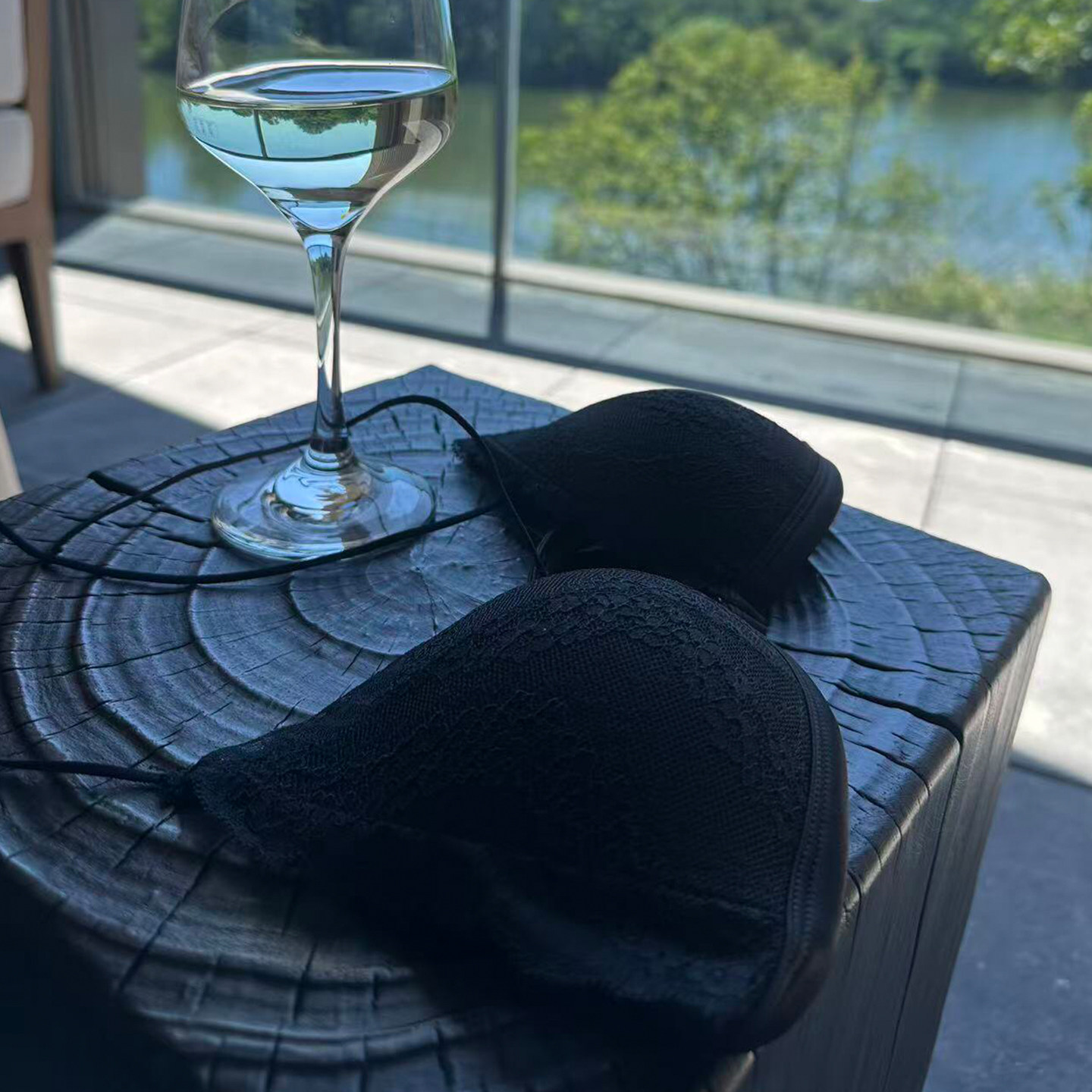 法式前扣蕾丝三角杯内衣夏女无钢圈上托夏季超薄细肩带美背文胸罩