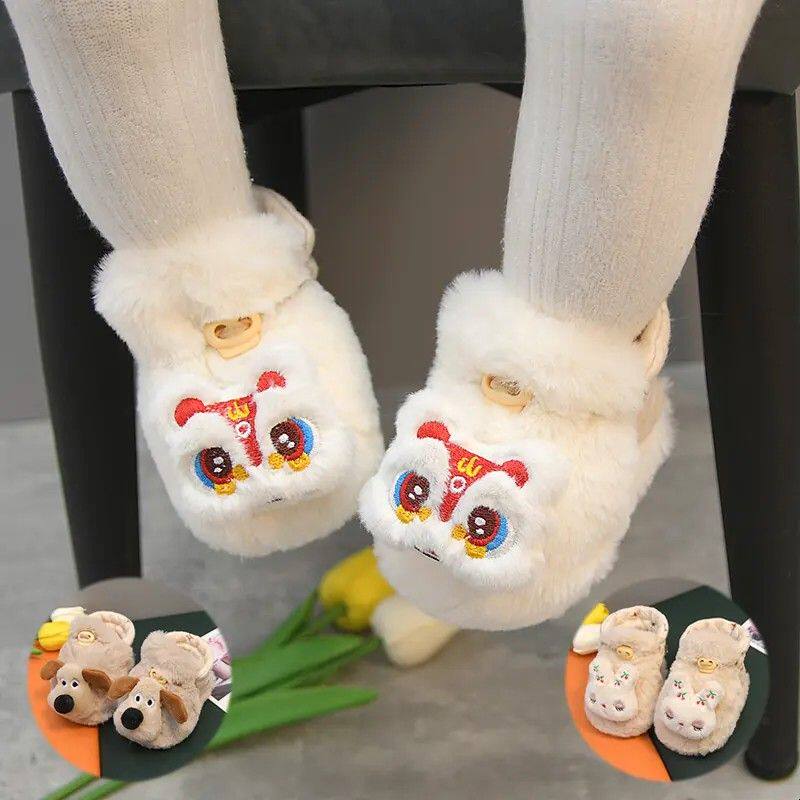 保暖婴儿鞋子袜鞋一体虎头鞋0-6-12月宝宝步前不掉鞋0-1岁秋冬款