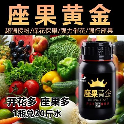 座果黄金坐果黄金番茄西瓜黄瓜西红柿授粉座果精保花保果座果灵王