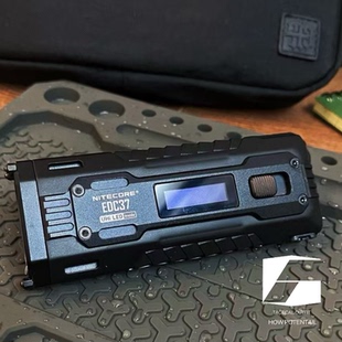 NITECORE奈特科尔EDC37战术强光防身充电户外迷你手电筒官方旗舰